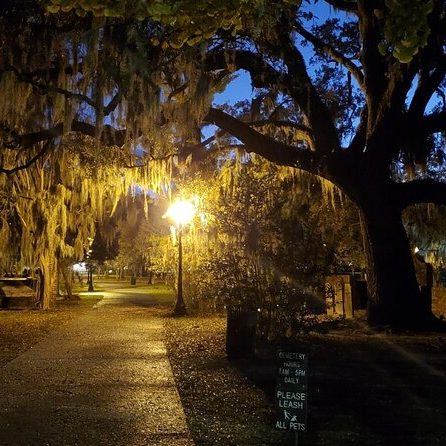 haunted tour path in savannah georgia