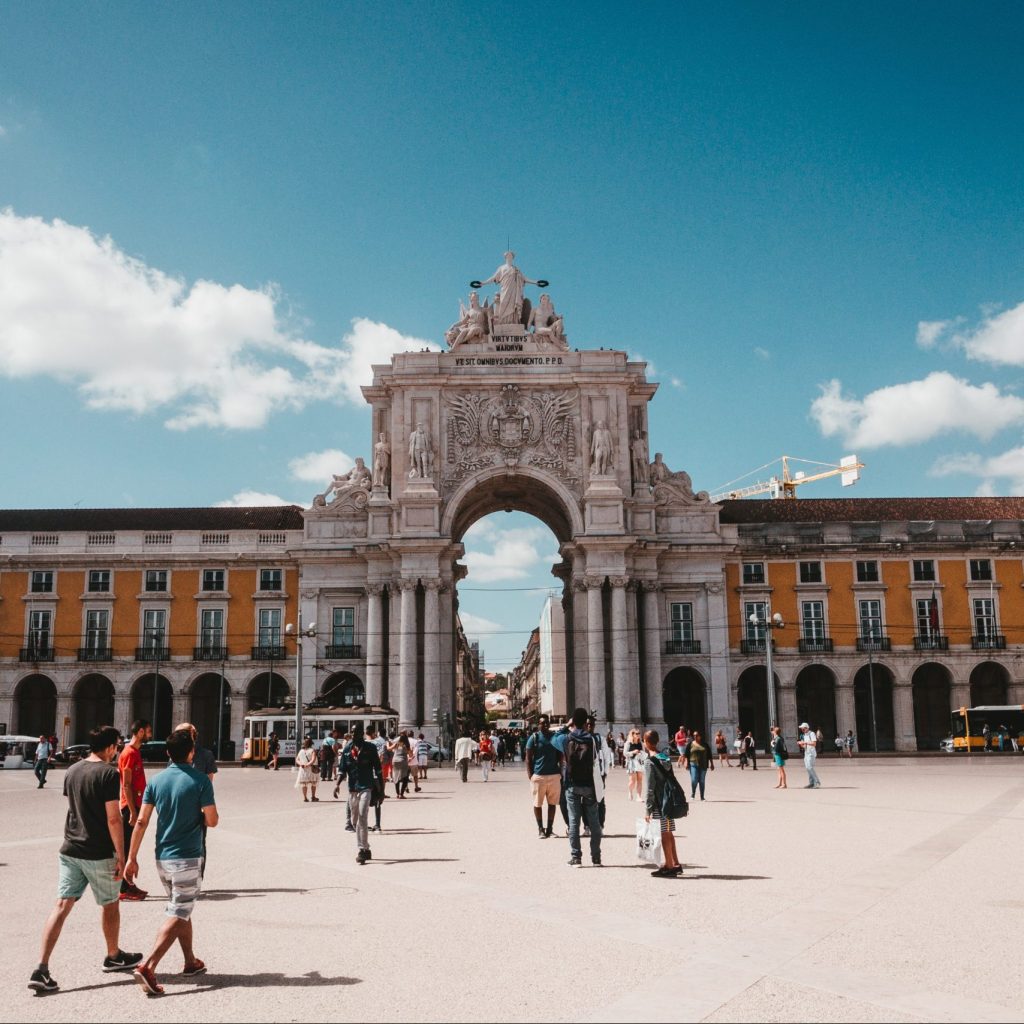 praca do comercio in lisbon protugal